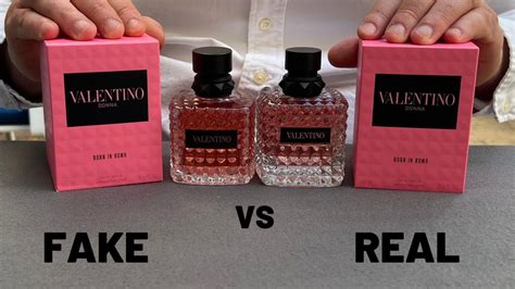 valentino perfume fake vs real